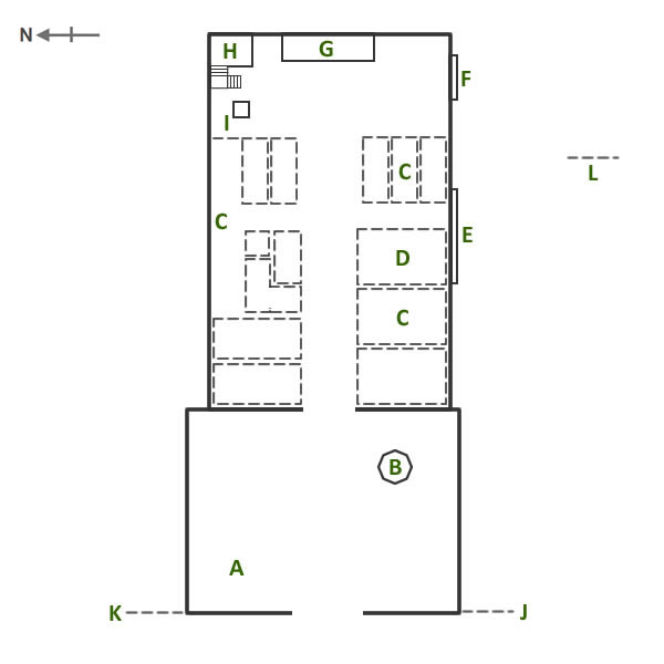 Floorplan of the Abbey